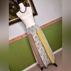 Long Boho Maxi Skirt